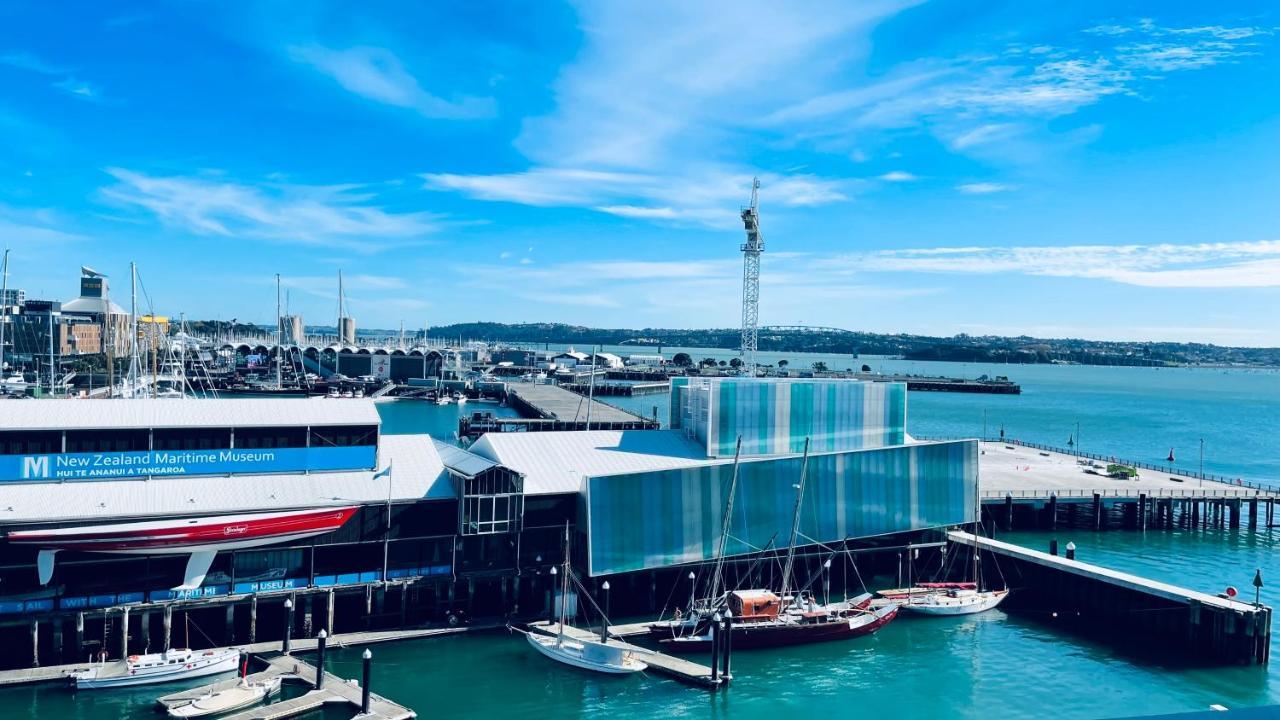 New Waterfront Penthouse On Princes Wharf With Harbor View! The Heart Of Auckland City! Free Parking! Esterno foto